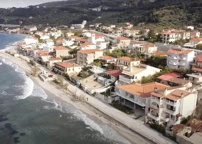 Corinthian Blue Waterfront Paralia Platanou