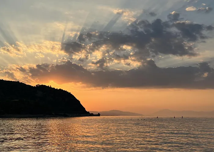 Corinthian Blue Waterfront Paralia Platanou